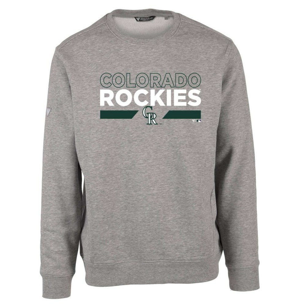 Colorado Rockies Levelwear City Connect Zane No Hitter Pullover Sweatshirt for sale