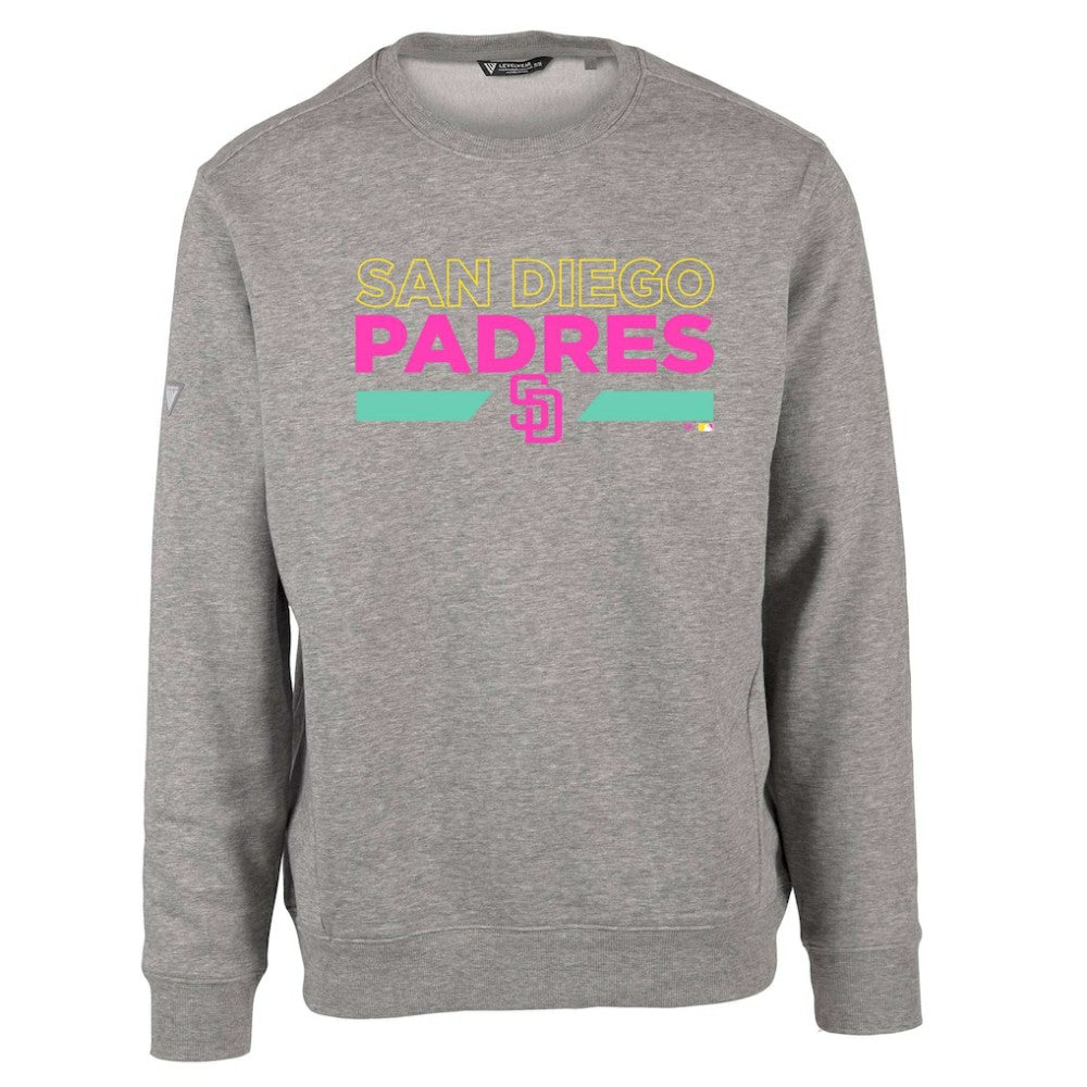 San Diego Padres Levelwear City Connect Zane No Hitter Pullover Sweatshirt Outlet