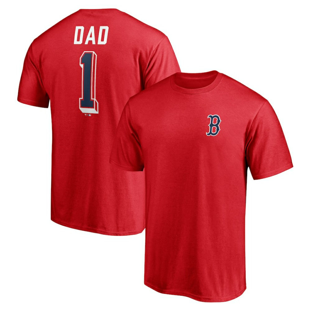 Boston Red Sox Number One Dad T-Shirt Near Me