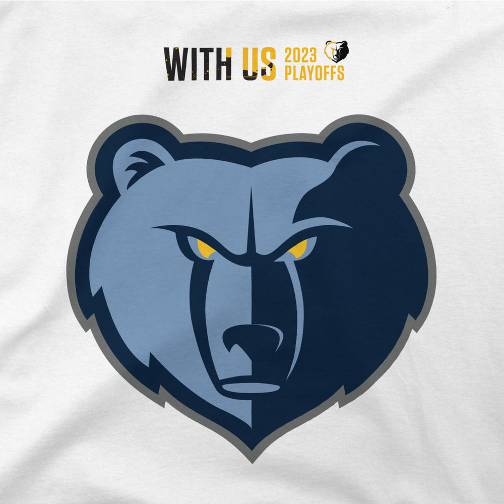 Memphis Grizzlies Stadium Essentials Unisex 2023 NBA Playoffs Roster T-Shirt White