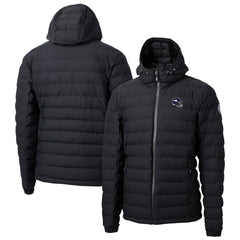Minnesota Vikings Cutter & Buck Helmet Mission Ridge Repreve Eco Insulated Puffer Full-Zip Jacket - Black - NFL