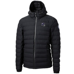 Minnesota Vikings Cutter & Buck Helmet Mission Ridge Repreve Eco Insulated Puffer Full-Zip Jacket - Black - NFL