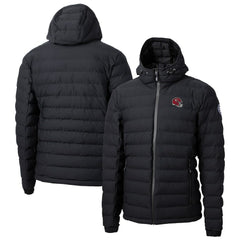 Kansas City Chiefs Cutter & Buck Helmet Mission Ridge Repreve Eco Insulated Puffer Full-Zip Jacket - Black - NFL
