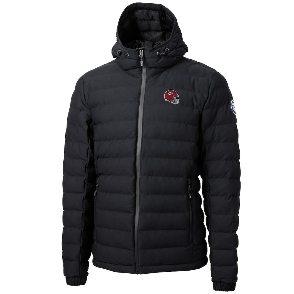 Kansas City Chiefs Cutter & Buck Helmet Mission Ridge Repreve Eco Insulated Puffer Full-Zip Jacket - Black - NFL