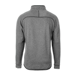 Minnesota Vikings Cutter & Buck Helmet Mainsail Sweater-Knit Half-Zip Pullover Jacket - Silver - NFL