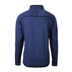 Los Angeles Chargers Cutter & Buck Helmet Mainsail Sweater-Knit Half-Zip Pullover Jacket - Blue - NFL