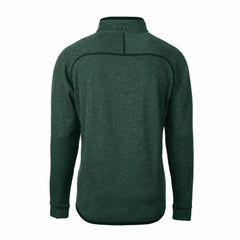 Green Bay Packers Cutter & Buck Helmet Mainsail Sweater-Knit Half-Zip Pullover Jacket - Hunter Green - NFL