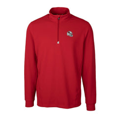 Arizona Cardinals Cutter & Buck Helmet Traverse Stretch Quarter-Zip Pullover Top - Cardinal - NFL