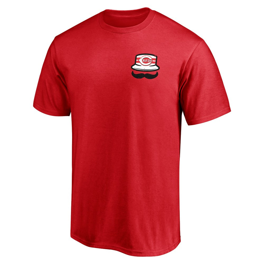 Cincinnati Reds Hometown Collection Stache T-Shirt Outlet