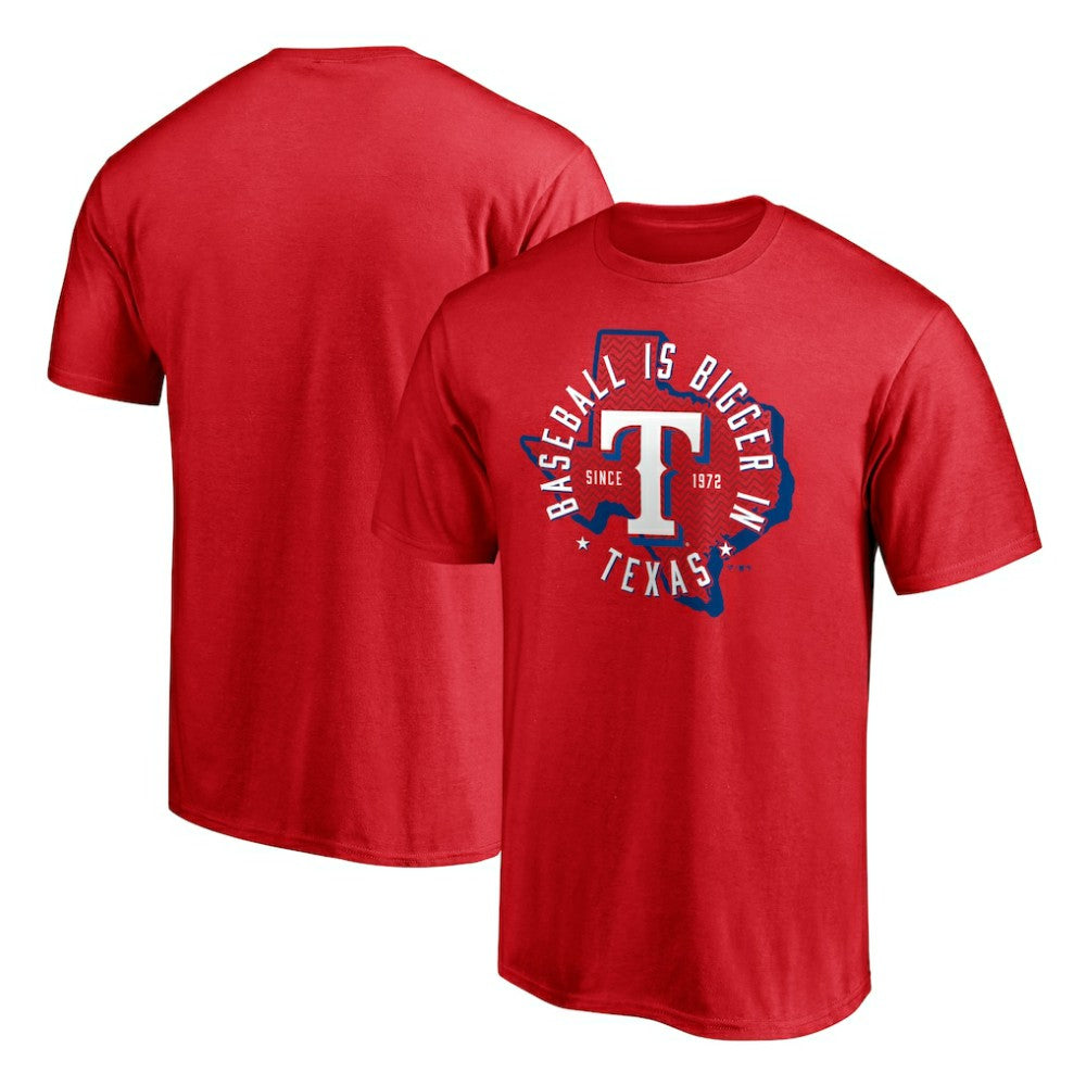 Texas Rangers Hometown Collection Baseball Is Bigger In Texas T-Shirt Discount