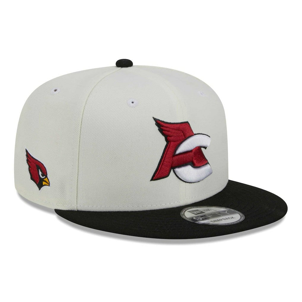 Arizona Cardinals New Era City Originals 9FIFTY Snapback Hat - Cream/Black - NFL