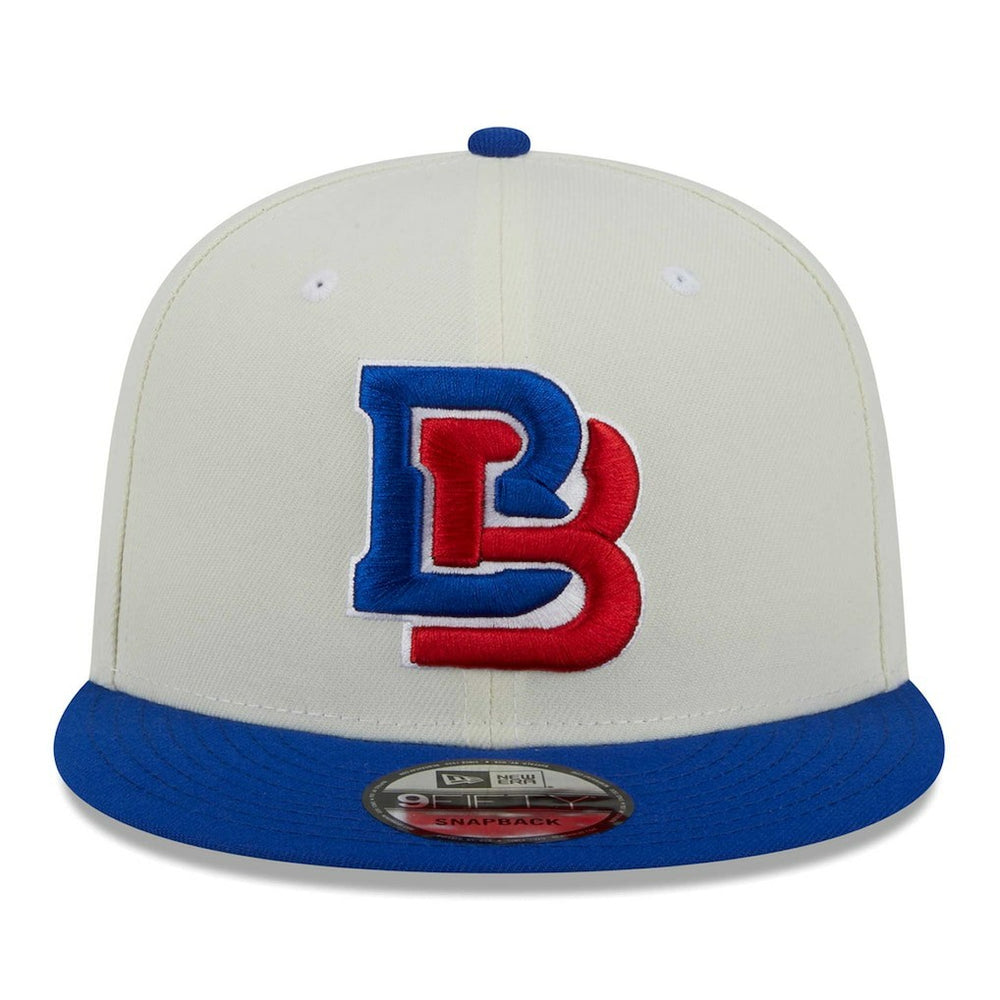 Buffalo Bills New Era City Originals 9FIFTY Snapback Hat - Cream/Royal - NFL