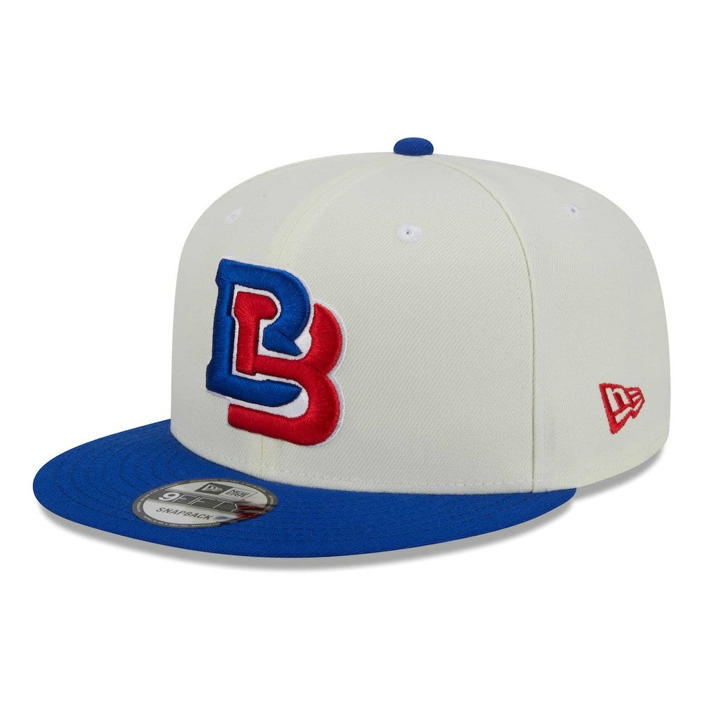 Buffalo Bills New Era City Originals 9FIFTY Snapback Hat - Cream/Royal - NFL
