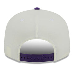 Minnesota Vikings New Era City Originals 9FIFTY Snapback Hat - Cream/Purple - NFL