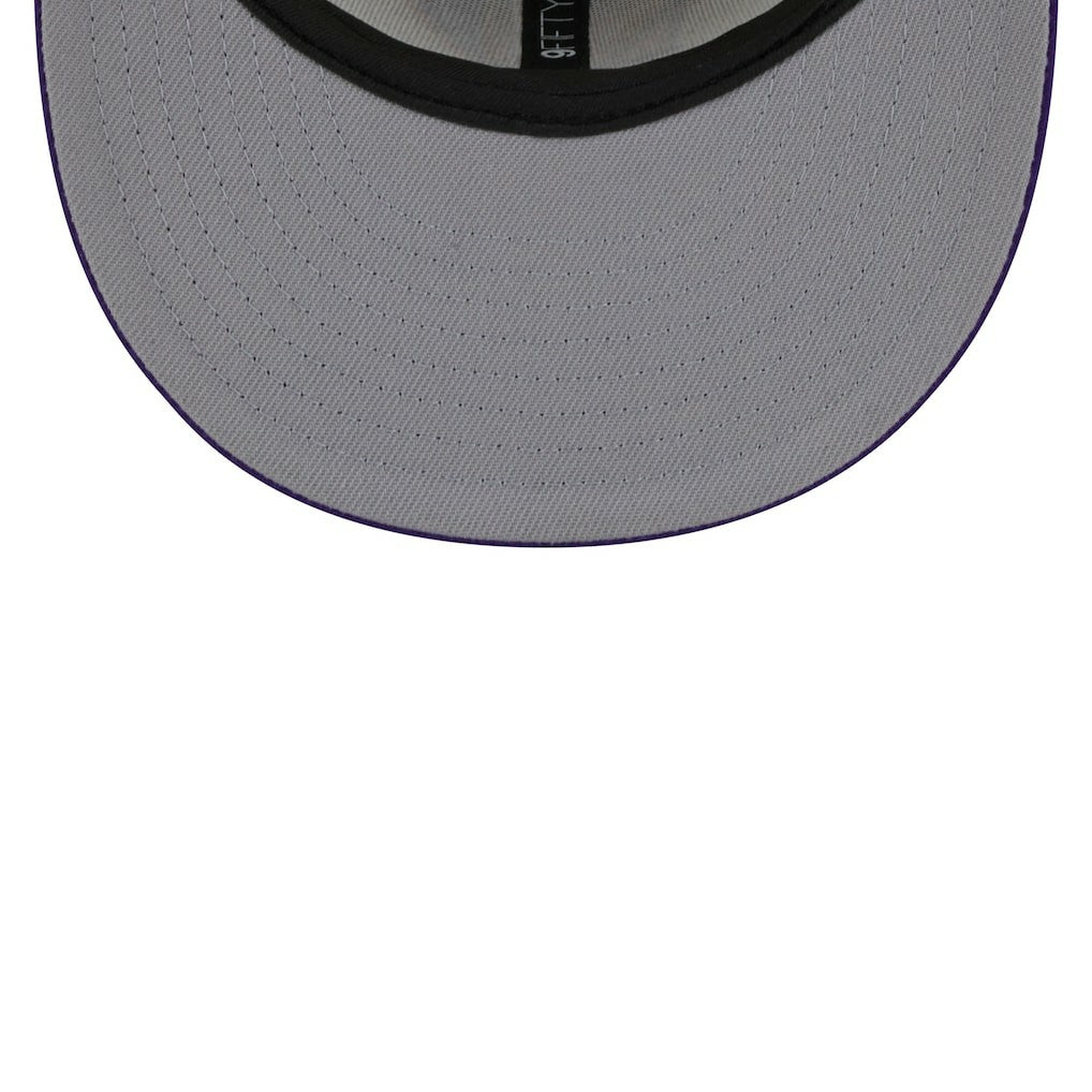 Minnesota Vikings New Era City Originals 9FIFTY Snapback Hat - Cream/Purple - NFL