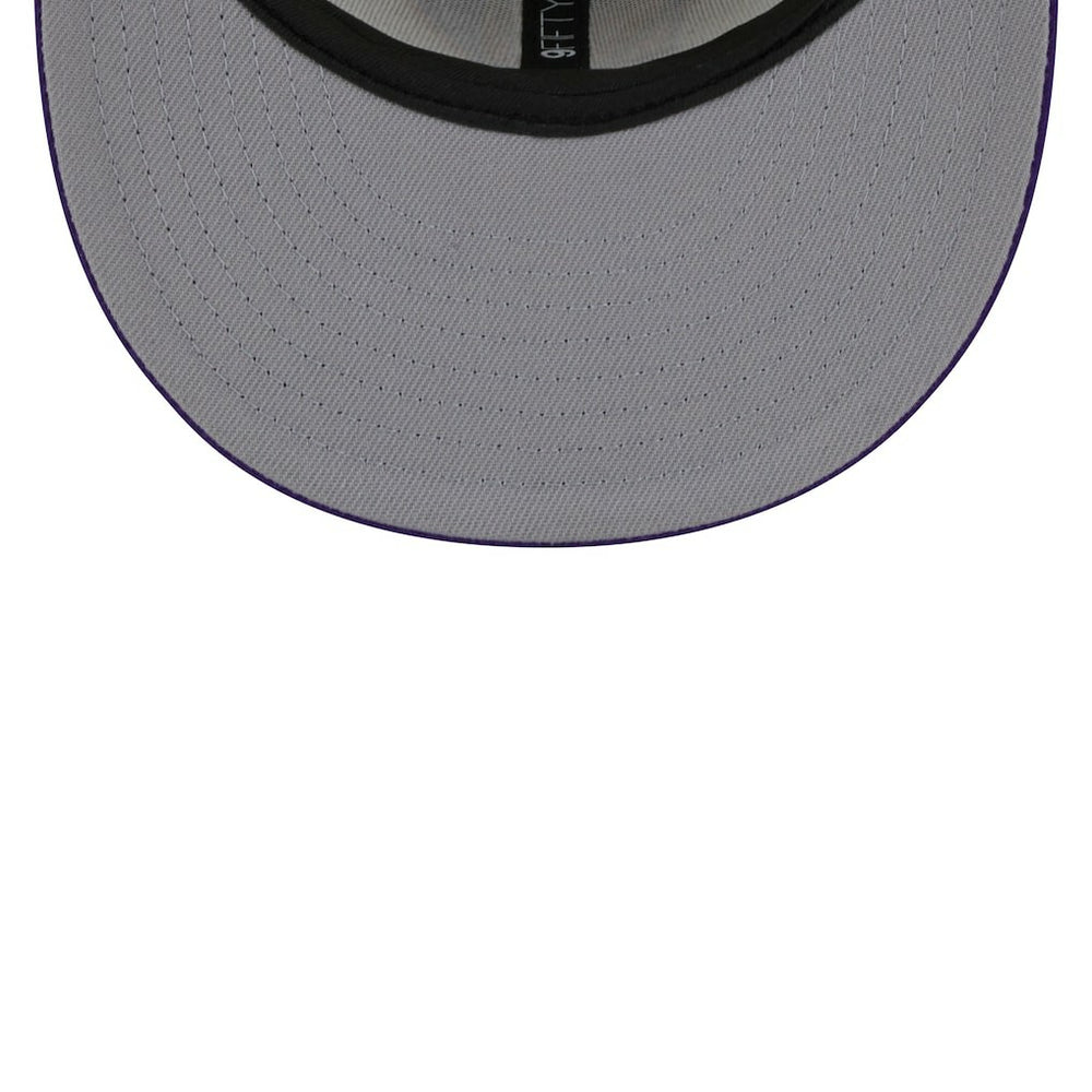 Minnesota Vikings New Era City Originals 9FIFTY Snapback Hat - Cream/Purple - NFL