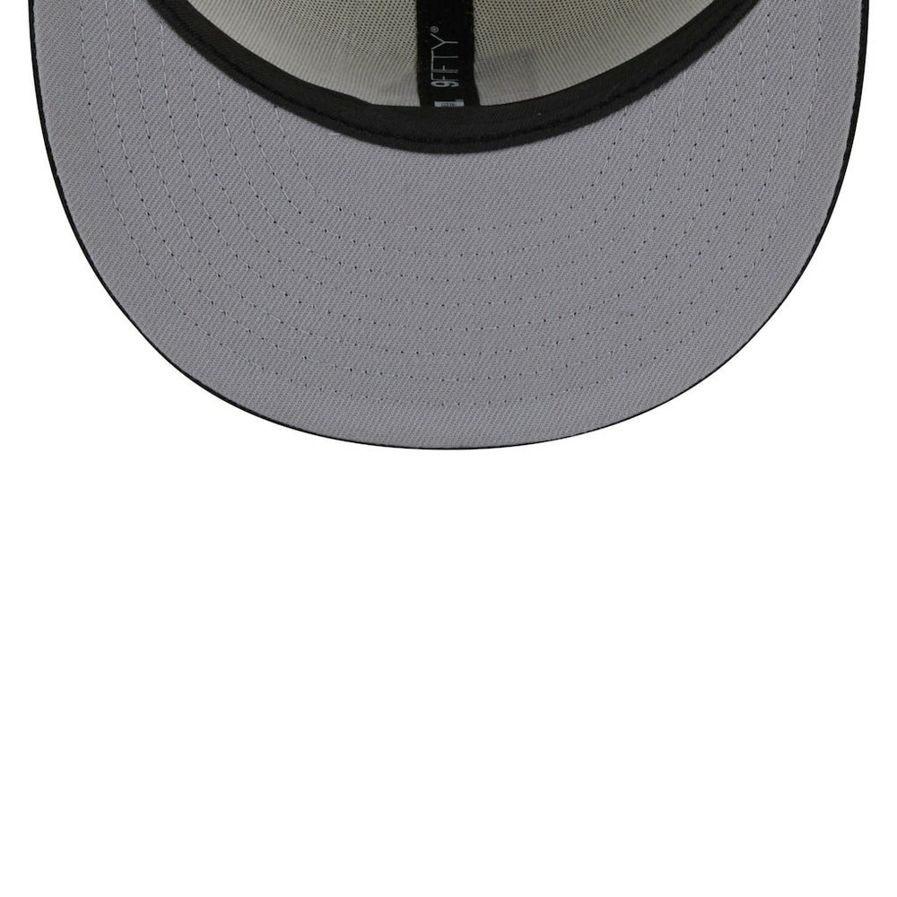 Pittsburgh Steelers New Era City Originals 9FIFTY Snapback Hat - Cream/Black - NFL