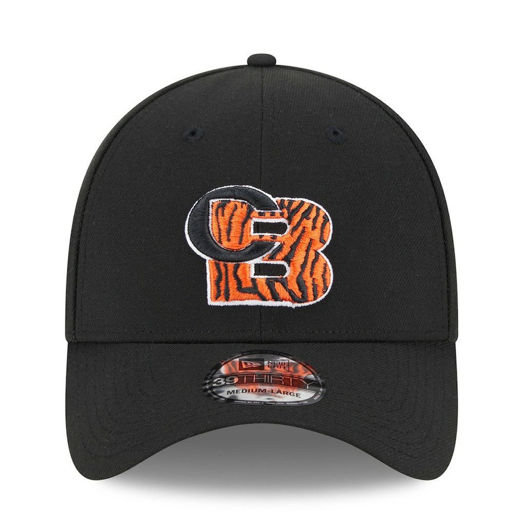 Cincinnati Bengals New Era City Originals 39THIRTY Flex Hat - Black - NFL