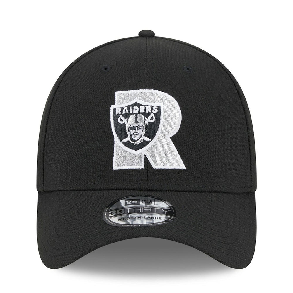 Las Vegas Raiders New Era City Originals 39THIRTY Flex Hat - Black - NFL