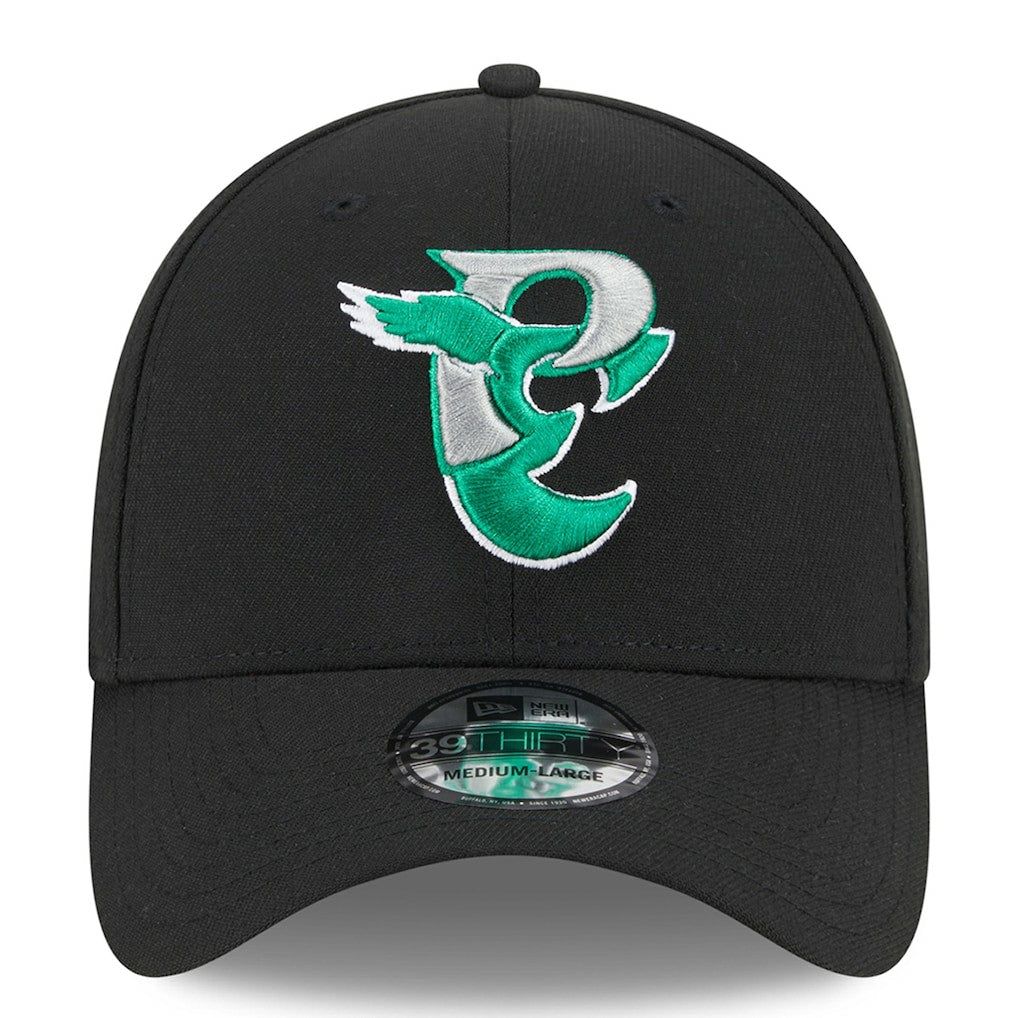 Philadelphia Eagles New Era City Originals 39THIRTY Flex Hat - Black - NFL
