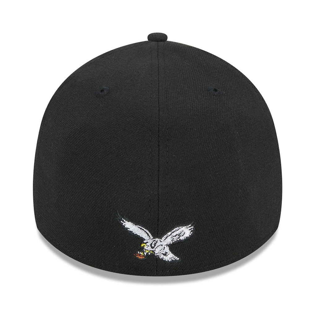 Philadelphia Eagles New Era City Originals 39THIRTY Flex Hat - Black - NFL