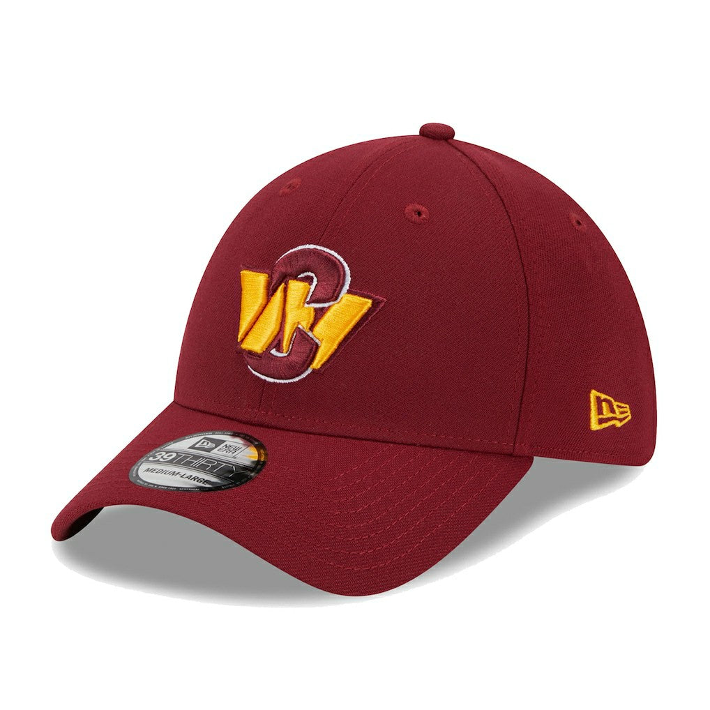Washington Commanders New Era City Originals 39THIRTY Flex Hat - Burgundy - NFL