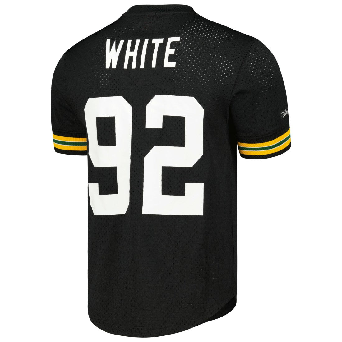 Reggie White Green Bay Packers Retired Player Name and Number Mesh Top - Black - Mitchell & Ness