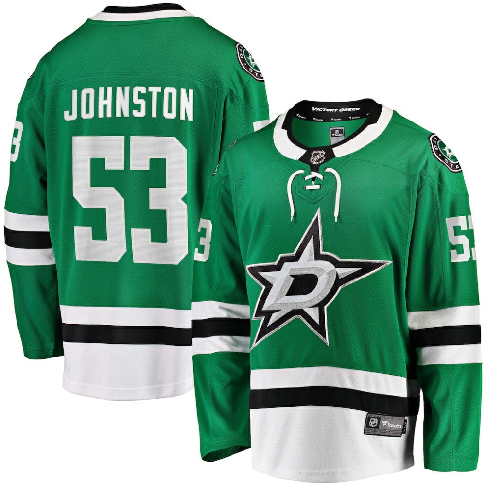 Wyatt Johnston Dallas Stars Fanatics Home Breakaway Player Jersey - Kelly Green | Fanatics sale