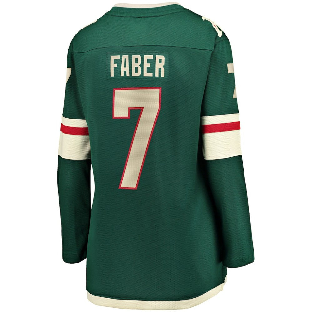 Brock Faber Minnesota Wild Fanatics Women's Home Breakaway Player Jersey - Green | Fanatics on sale
