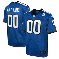 Indianapolis Colts Youth Indiana Nights Alternate Custom Game Jersey - Blue - Nike