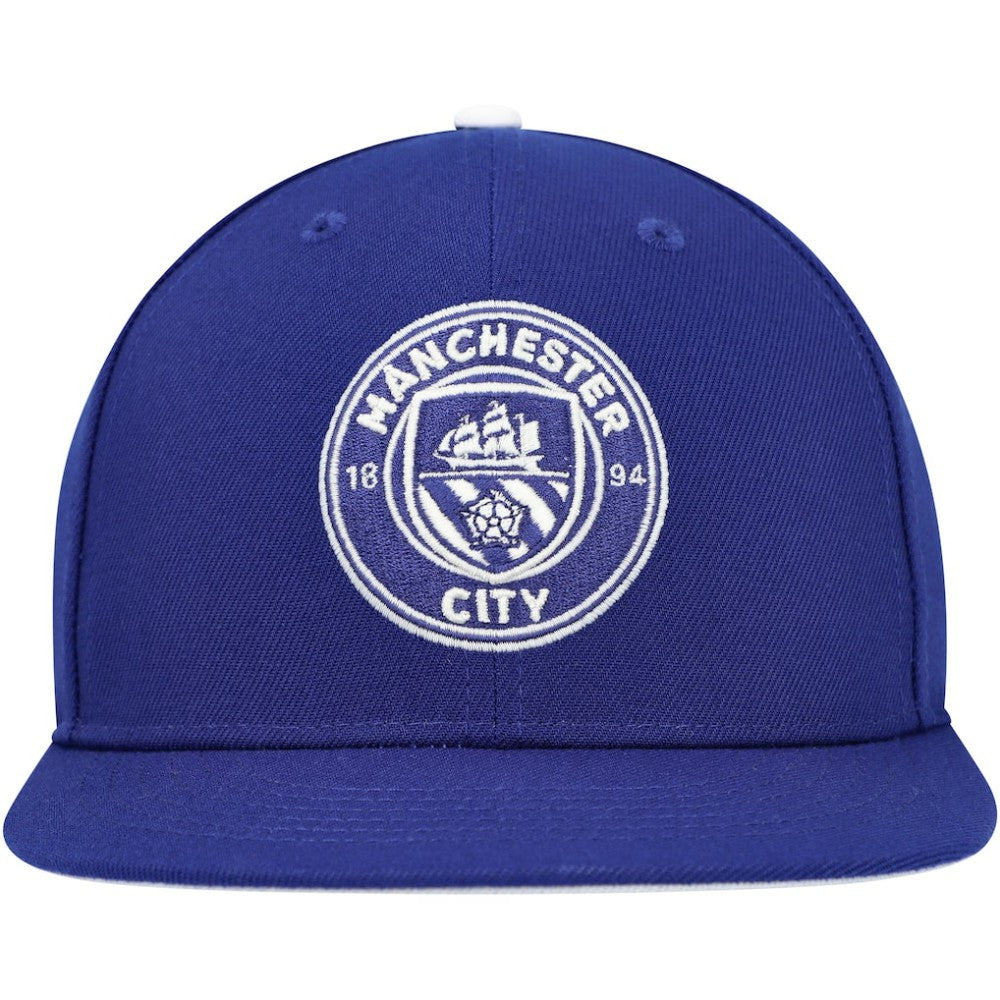 Manchester City America's Game Snapback Hat Royal