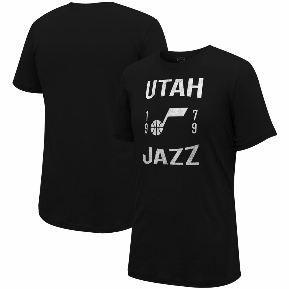 Utah Jazz Stadium Essentials Unisex City Year T-Shirt Black
