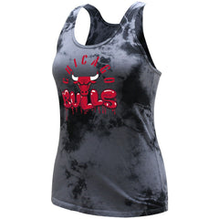 Chicago Bulls Stadium Essentials Women's Street Art Dark Crystal Washed Tank Top Charcoal