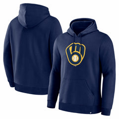 Milwaukee Brewers Fanatics Primary Logo Legacy Hoodie Near Me