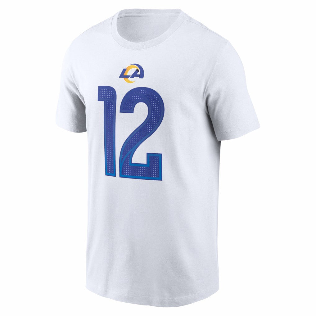Puka Nacua Los Angeles Rams Player Name & Number T-Shirt - White - Nike