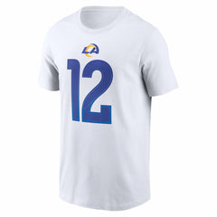 Puka Nacua Los Angeles Rams Player Name & Number T-Shirt - White - Nike