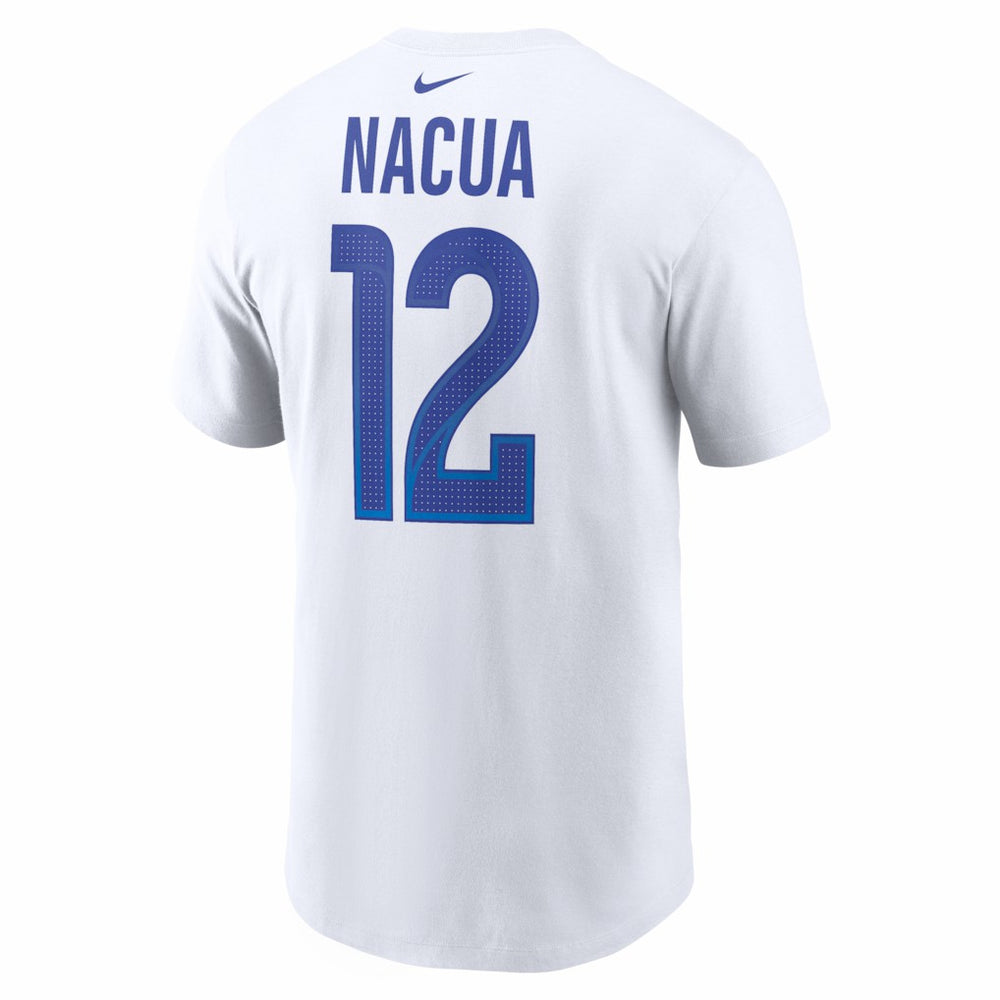 Puka Nacua Los Angeles Rams Player Name & Number T-Shirt - White - Nike