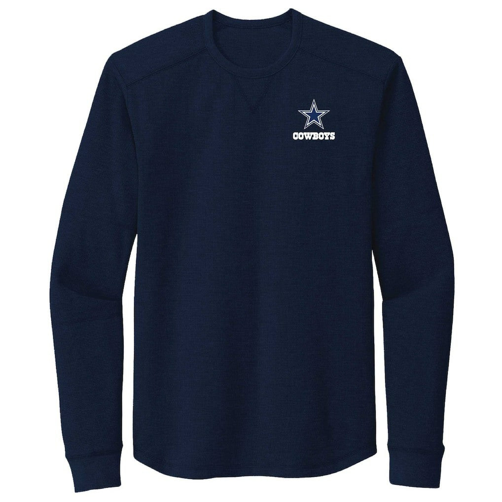 Dallas Cowboys Dunbrooke Cavalier Thermal Long Sleeve T-Shirt - Navy - NFL