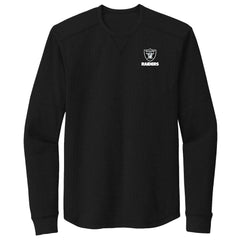 Las Vegas Raiders Dunbrooke Cavalier Thermal Long Sleeve T-Shirt - Black - NFL