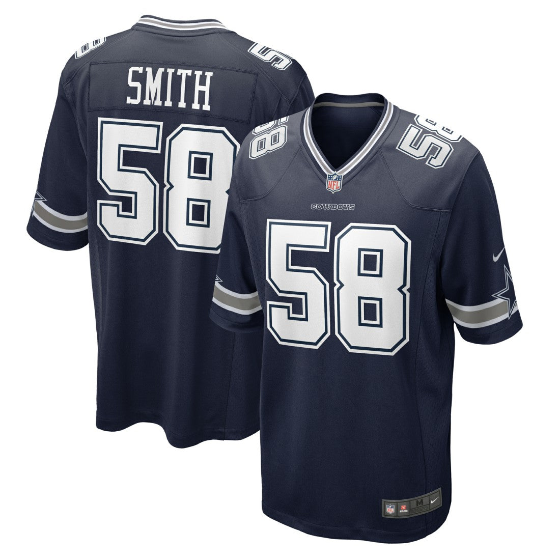 Mazi Smith Dallas Cowboys Game Jersey - Navy - Nike