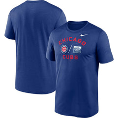 Chicago Cubs Nike 2023 MLB World Tour: London Series Legend Performance T-Shirt Outlet