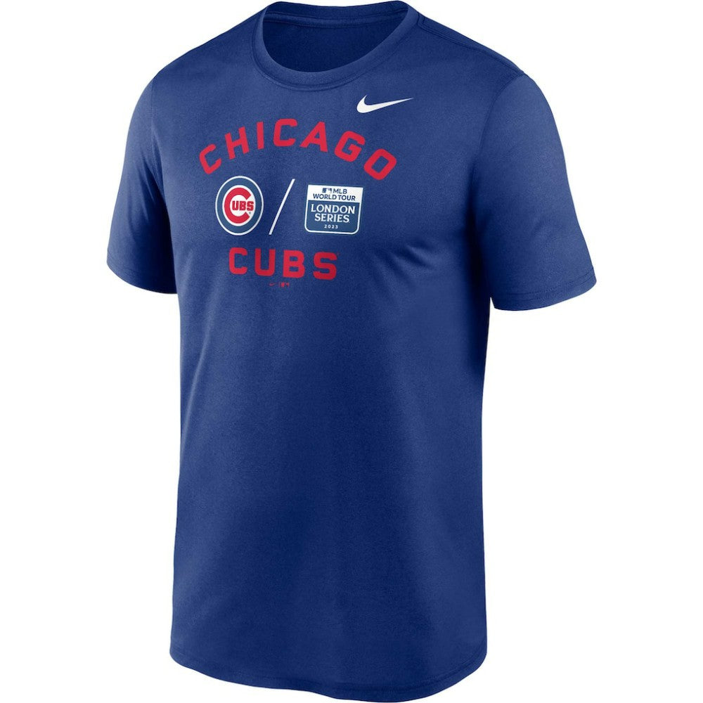 Chicago Cubs Nike 2023 MLB World Tour: London Series Legend Performance T-Shirt Outlet