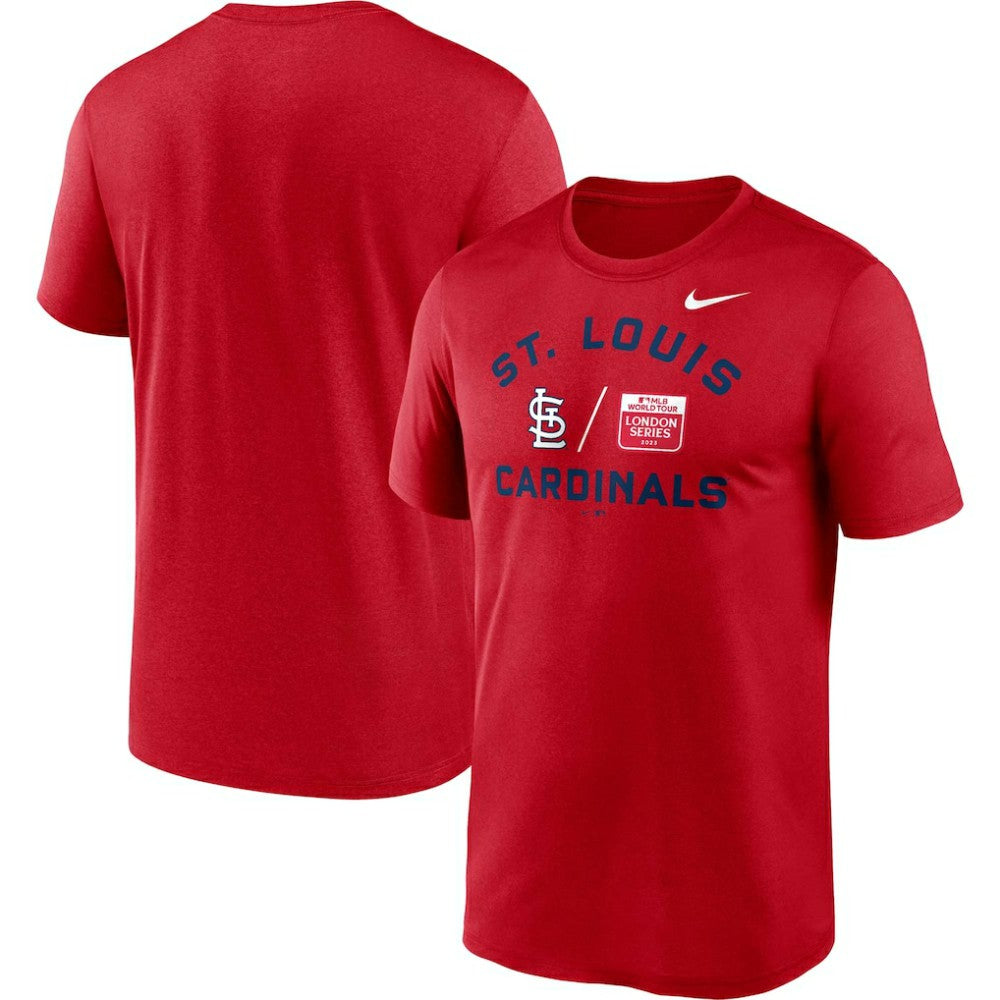 St. Louis Cardinals Nike 2023 MLB World Tour: London Series Legend Performance T-Shirt Discount