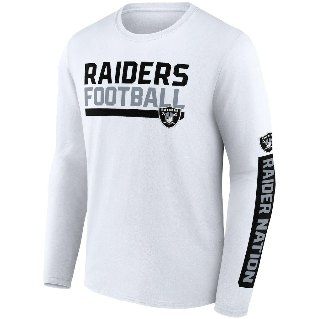 Las Vegas Raiders Two-Pack 2023 Schedule T-Shirt Combo Set - Black/White - Fanatics