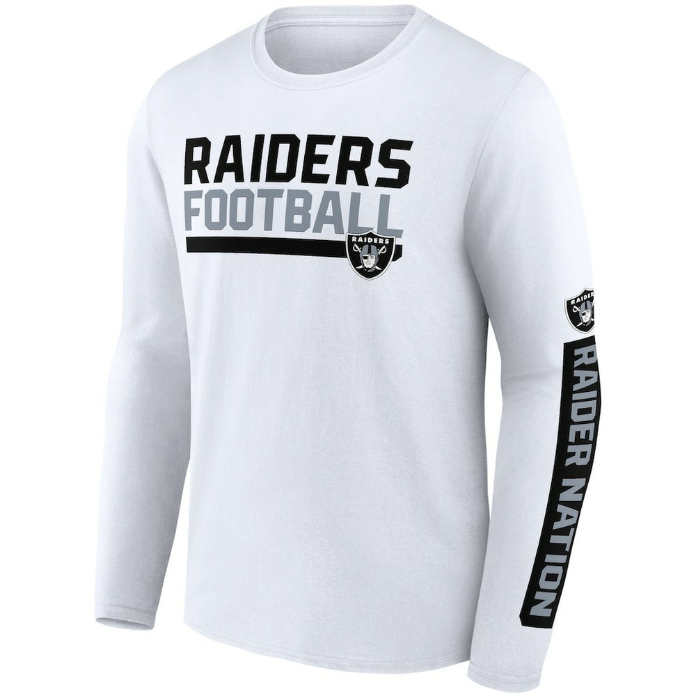 Las Vegas Raiders Two-Pack 2023 Schedule T-Shirt Combo Set - Black/White - Fanatics