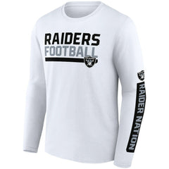 Las Vegas Raiders Two-Pack 2023 Schedule T-Shirt Combo Set - Black/White - Fanatics