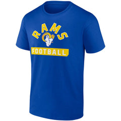 Los Angeles Rams Two-Pack 2023 Schedule T-Shirt Combo Set - Royal/White - Fanatics