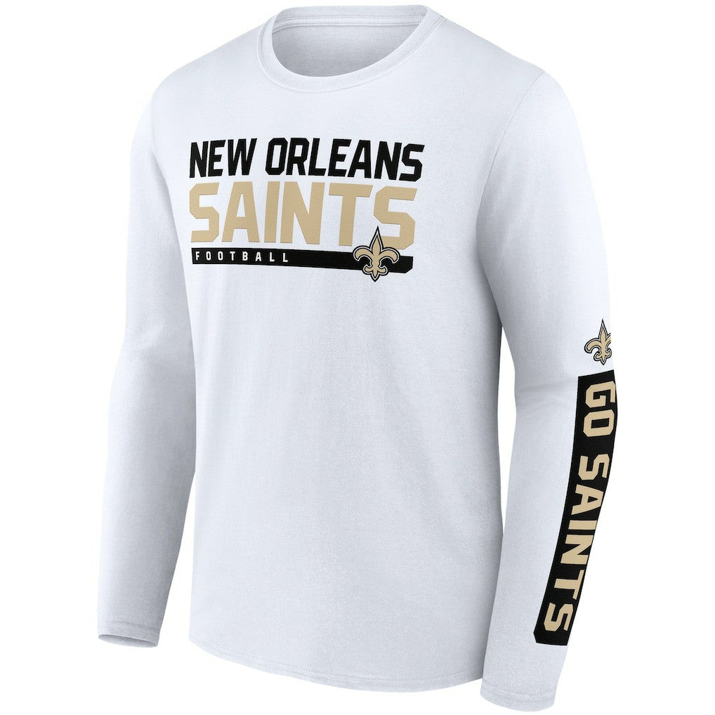 New Orleans Saints Two-Pack 2023 Schedule T-Shirt Combo Set - Black/White - Fanatics