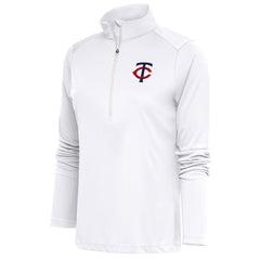 Minnesota Twins Antigua Women's Tribute Half-Zip Pullover Top Online