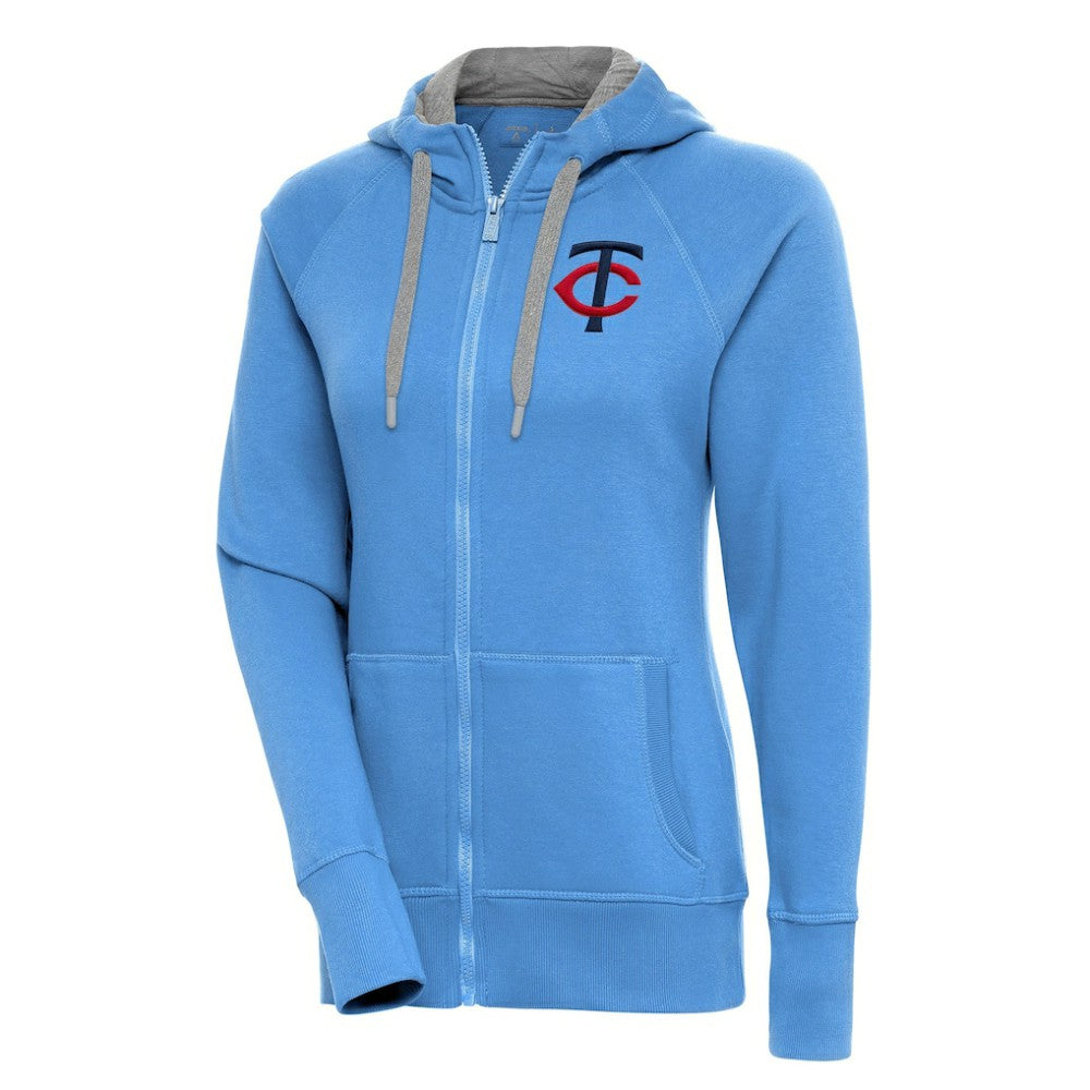 Minnesota Twins Antigua Women's Victory Full-Zip Hoodie for sale